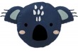 Coussin 40x40 cm pour enfant - Coton - Koala avec oreilles -