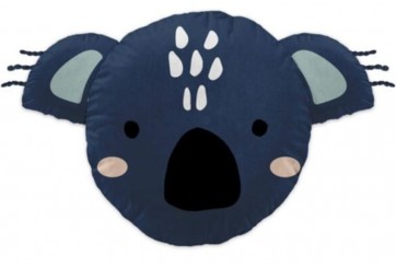 Coussin 40x40 cm pour enfant - Coton - Koala avec oreilles -