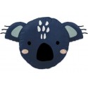 Coussin 40x40 cm pour enfant - Coton - Koala avec oreilles -