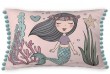 Coussin 30x50 cm Coton pour Enfant - Maeria avec pompons