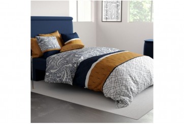Parure de lit 240x260 cm 100% Coton 57 fils Dakota