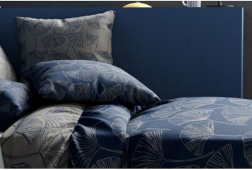 Housse de couette 220x240 cm + 2 taies d'oreiller 63x63 cm Coton Edo