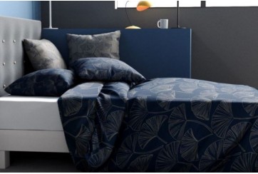 Housse de couette 200x200 cm + 2 taies d'oreiller 63x63 cm Coton Edo