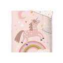 Parure de lit 140x200 microfibre kids no.31110 pink