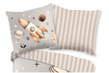 Parure de lit 140x200 cm kids Good Morning no.33318 gris