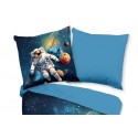 Parure de lit 140x200 cm kids Good Morning no.33314 bleu fonce