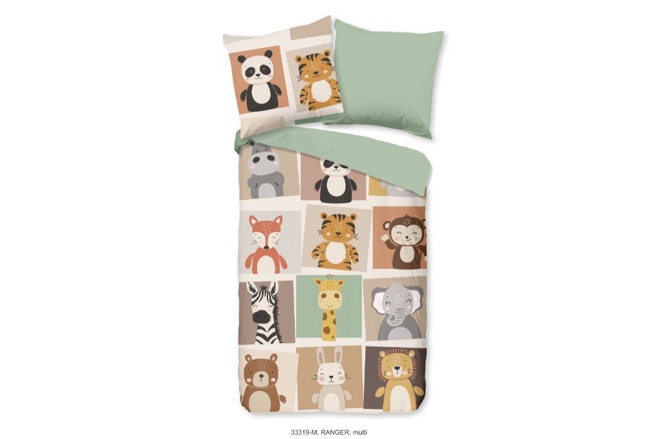 Parure de lit 140x200 cm kids microfibre 33319 multi