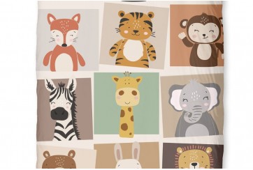 Parure de lit 140x200 cm kids microfibre 33319 multi