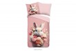Parure de lit 140x200 cm kids microfibre 33283 rose