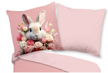 Parure de lit 140x200 cm kids microfibre 33283 rose