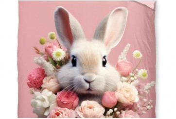 Parure de lit 140x200 cm kids microfibre 33283 rose