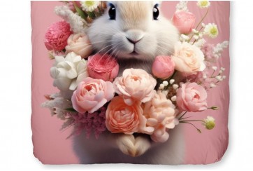 Parure de lit 140x200 cm kids microfibre 33283 rose