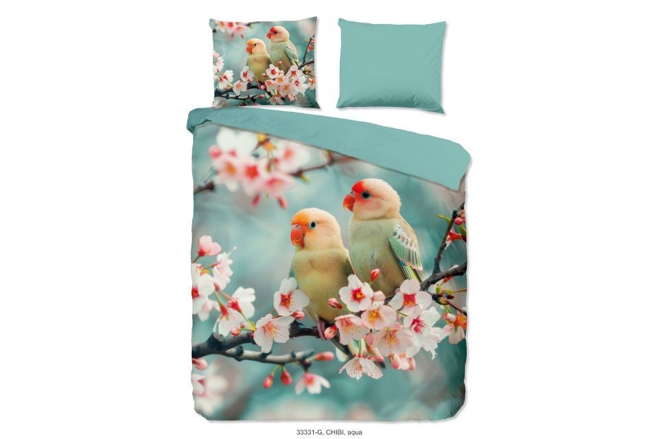 Parure de lit 140x200 cm Good Morning 33331 aqua