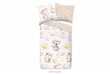 Parure de lit 100x135 cm Good Morning 33291 sable