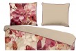 Parure de lit 140x200 cm descanso coton-satin 33322