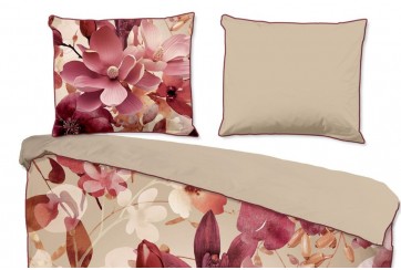 Parure de lit 200x200 cm descanso coton-satin 33322