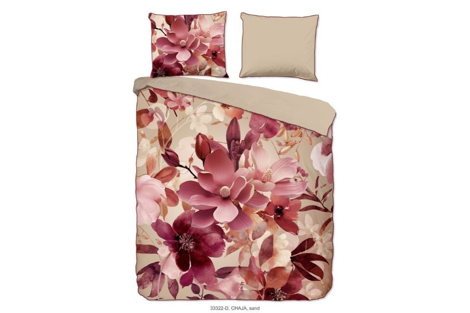 Parure de lit 240x220 cm descanso coton-satin 33322