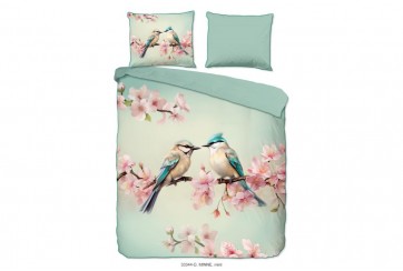 Parure de lit 140x200 cm descanso coton-satin 33344
