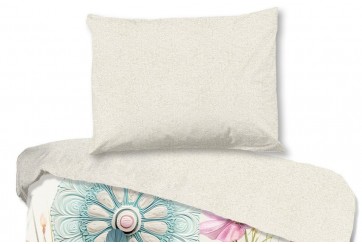 Parure de lit 140x200 cm HIP coton-satin 33294