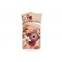 Parure de lit 200x200 cm HIP coton-satin 33299 sable