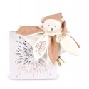 Ours Rose Pantin d'activités - Doudou 25 ans
