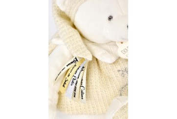 Ours blanc Pantin d'activités - Doudou 25 ans
