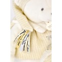 Ours blanc Pantin d'activités - Doudou 25 ans