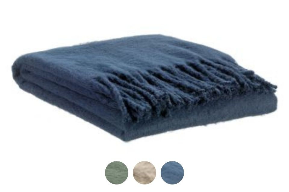 Plaid 130x160 cm - Recyclé - Uni