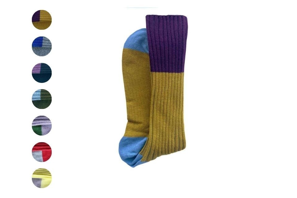 Chaussettes Yvette - 80% Coton Bio