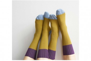 Chaussettes Yvette - 80% Coton Bio