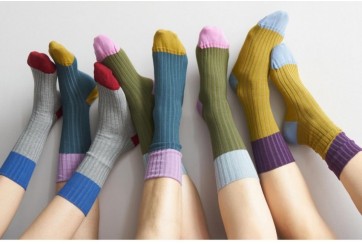 Chaussettes Yvette - 80% Coton Bio