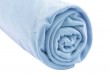 Lot de 3 draps housses Bambou pour Couffin 32x72 - anis blanc ciel