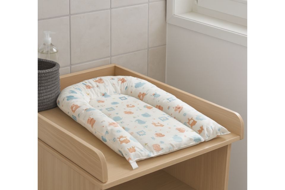 Matelas à langer bébé 45x70 cm PU - Ourson
