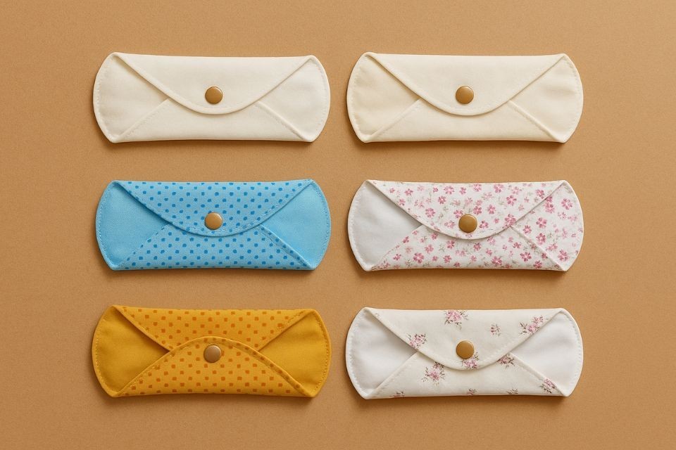 Kit de 6 Protèges-slip lavable Toudoo Natura