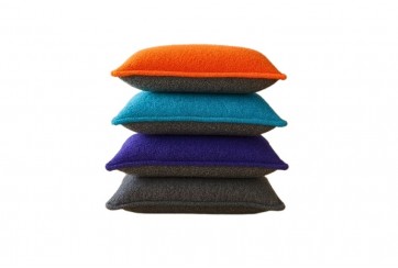 Lot de 4 éponges lavables - 4 couleurs