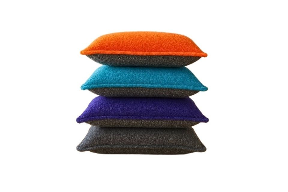 Lot de 4 éponges lavables - 4 couleurs