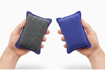 Lot de 4 éponges lavables - 4 couleurs