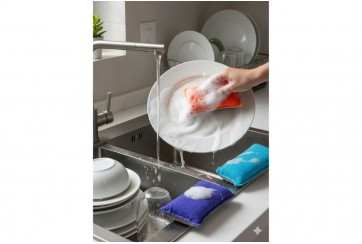 Éponge lavable réutilisable