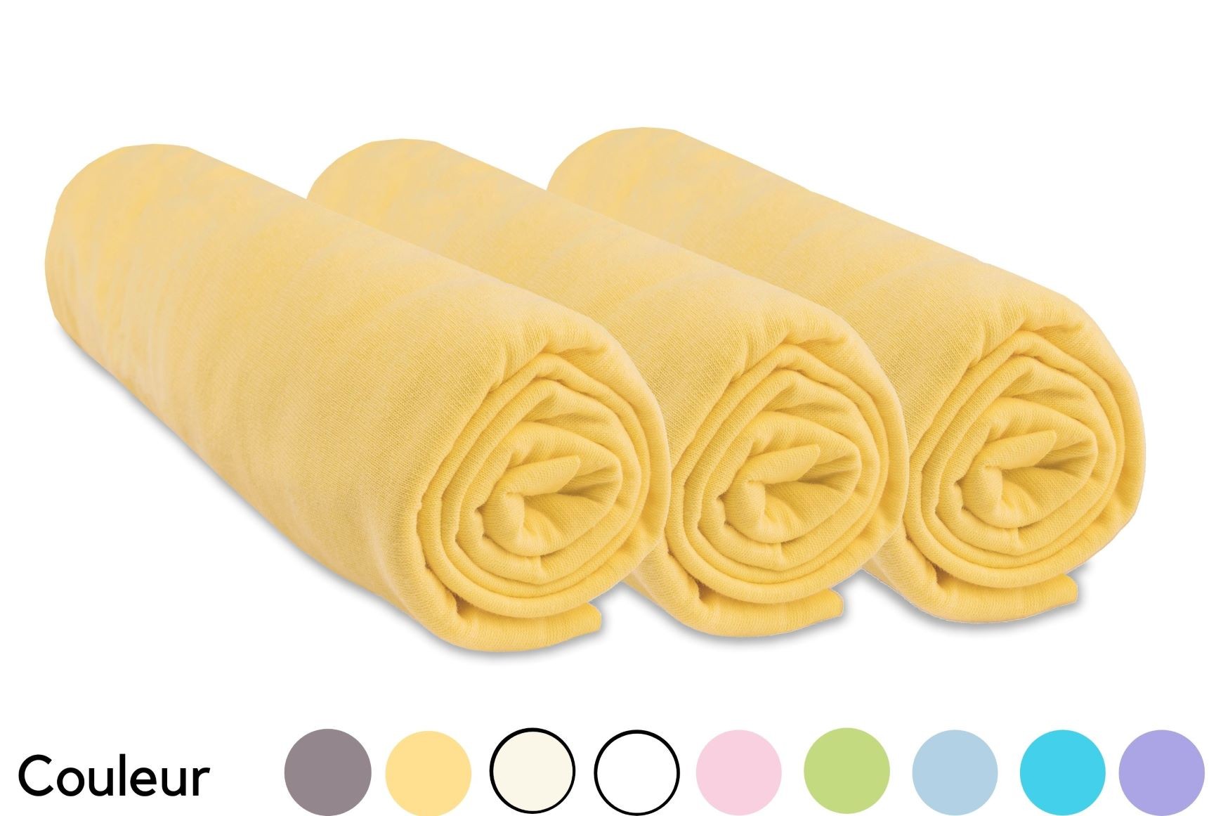 Lot De 3 Draps Housse 70x140 Bebe Coton Jersey Lot De 3 Draps Housse 70x140 Bebe Coton Jersey