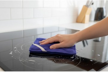 Lot de 4 éponges plates lavables - 4 couleurs