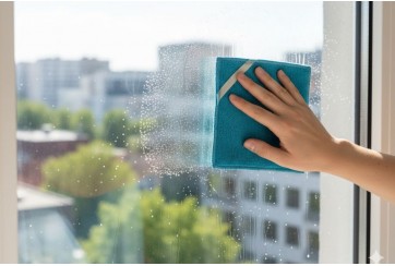 Lot de 4 éponges plates lavables - 4 couleurs