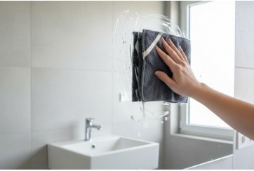 Lot de 4 éponges plates lavables - 4 couleurs