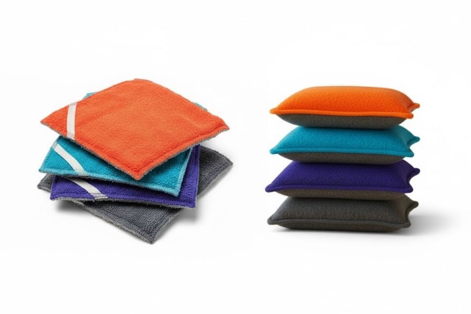 Pack complet de 8 éponges lavables