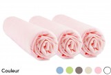 Drap housse 40x80 40x90 Bébé Bambou (Lot de 3)