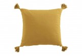Coussin pompons - Gaze de Coton