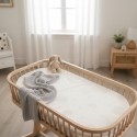 Matelas pour couffin en Bambou avec coins arrondis - 32x72x5