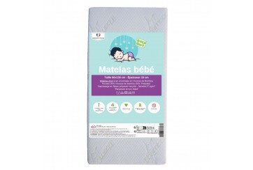 Matelas 60x130 pour lit bébé, berceau bébé