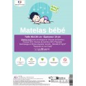 Matelas 60x130 pour lit bébé, berceau bébé