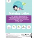 Matelas 50x100 cm en Bambou pour lit 50x100