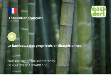 Matelas 60x140 cm en Bambou 